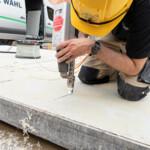 Stoffgleiche Reparatur einer alkus® Vollkunststoffplatte